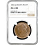 Great Britain 1 penny 1884, NGC MS63 RB, "Queen Victoria (1838 - 1901)"