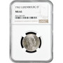Luxembourg 5 francs 1962, NGC MS66, "Duchess Charlotte (1918-1964)" Top Pop 1/0