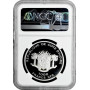 Кот-д'Ивуар 1000 франков 2008 г., NGC PF69 UC, "Цефалофус Зебра" Top Pop 1/0