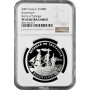 Кот-д'Ивуар 1000 франков 2007 г., NGC PF69 UC, "Трафальгарская битва - Буцентавр" Top Pop 1/0