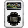 Niger 1000 francs 2013, NGC PF69 UC, "Predators - Coyote" colorized silver coin