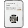 Dominican Republic 5 centavos 1971, NGC MS64, "Dominican Republic (1937 - 2023)"