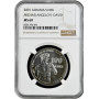 Албания 100 леков 2001 г., NGC MS69, "500 лет "Давиду" Микеланджело" Top Pop 1/0