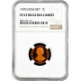 Доминикана 1 сентаво 1978 г., NGC PF67 RB UC, "Доминиканская Республика (1937 - 2022)"