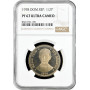 Доминикана 1/2 песо 1978 г., NGC PF67 UC, "Доминиканская Республика (1937 - 2022)"