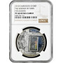 Камерун 1000 франков 2010 г., NGC PF68 UC, "Туринская плащаница"