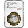 Мексика 100 песо 2006 г., NGC MS65, "180 лет Федерации - Федеральный округ /Старая ратуша/"