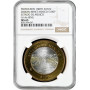 Мексика 100 песо 2006 г., NGC MS65, "180 лет Федерации - Мехико"