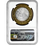Мексика 100 песо 2007 г., NGC MS62, "180 лет Федерации - Табаско"