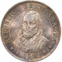 Nicaragua 25 centavos 1912 H, PCGS MS62, "Cordoba (1912 - 1990)" silver coin