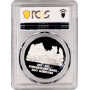 Germany - FRG silver medal 1975, PCGS MS65, "110th Ann. Hannover Zoo - Flamingo"