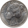 Niederlande 1 Gulden 1907, AU, "Königin Wilhelmina (1890 - 1948)"