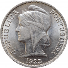 Angola 50 Centavos 1923, AU, "Portugiesische Kolonie (1921 - 1974)"