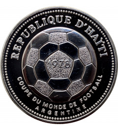 Гаити 50 гурдов 1977 г., PROOF, "Чемпионат мира по футболу 1978"