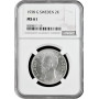 Швеция 2 кроны 1938 г. G, NGC MS61, "Король Густав V (1908 - 1950)"
