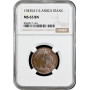 French Equatorial Africa 1 franc 1943 SA, NGC MS65 BN, "Colony (1942-1958)" Top Pop 1/0
