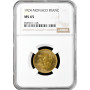 Monaco 1 franc 1924, NGC MS65, "Prince Louis II (1922 - 1949)"
