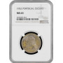 Португалия 1 эскудо 1952 г., NGC MS65, "Португальская Республика (1911 - 1969)"