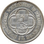 Switzerland 5 francs 1865, AU, "Schaffhausen Shooting Festival" silver coin