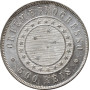 Brazil 500 reis 1889, UNC, "First Republic (1889 - 1942)" silver coin