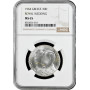 Greece 30 drachmai 1964, NGC MS65, "Royal Marriage" silver coin