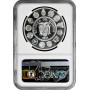 Ecuador 5000 sucres 1991, NGC PF67 UC, "Encounter of the Two Worlds" silver coin