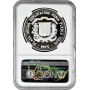 Dominican Republic 10 pesos 1975, NGC PF69 UC, "Pueblo Viejo Mine" silver