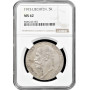 Liechtenstein 5 kronen 1915, NGC MS62, "Prince Johann II (1858 - 1929)" silver