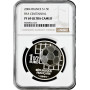 Frankreich 1.5 Euro 2004, NGC PF69 UC, "100 Jahre FIFA" Top Pop Silbermünze