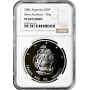 Argentinien 25 Pesos 2002, NGC PF69 CAM, "Segelschiff "Presidente Sarmiento" Top