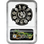 Guatemala 1 Quetzal 2000, NGC PF69 CAM, "Ibero-Amerika - Der Mensch & Pferd" Top