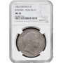 Бавария 2 талера 1842 г., NGC MS62, "Вальхалла"