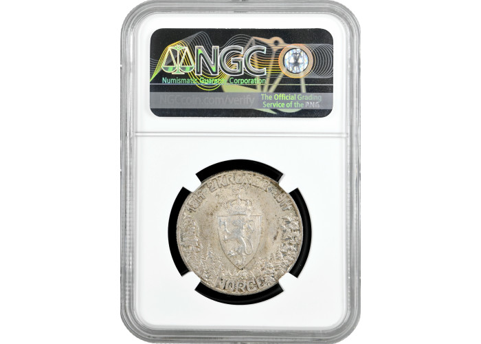 Norwegen 2 Kronen 1914, NGC MS62, "100. Jahrestag - Verfassung von Norwegen"
