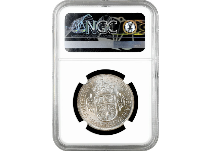 Southern Rhodesia 1/2 crown 1946, NGC MS64, "British colony (1932 - 1955)"