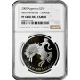 Argentina 25 pesos 2000, NGC PF68 UC, "Ibero-America - Man and Horses" silver