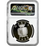 Malta 5 liri 1990, NGC PF69 UC, "Papal visit" silver coin Top Pop