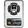 Guinea-Bissau 10.000 pesos 1993, NGC PF68 UC, "Defend Nature - Elephant" silver