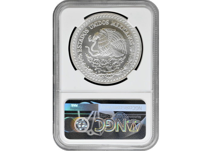 Mexico 1 onza 1997 Mo, NGC MS69, "Silver Bullion Coinage "Libertad"