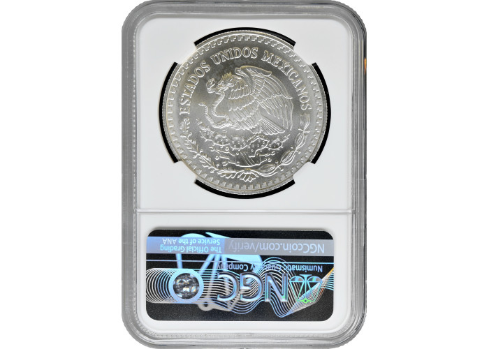 Mexico 1 onza 1997 Mo, NGC MS68, "Silver Bullion Coinage "Libertad"