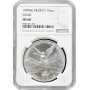 Mexico 1 onza 1999 Mo, NGC MS68, "Silver Bullion Coinage "Libertad"