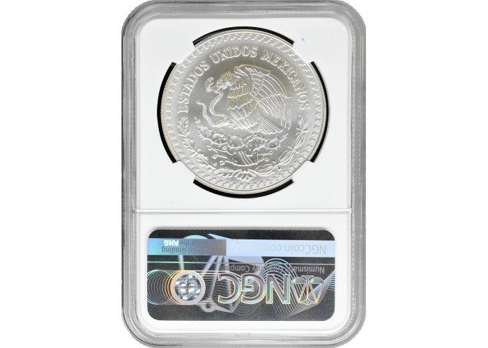 Mexico 1 onza 1999 Mo, NGC MS68, "Silver Bullion Coinage "Libertad"