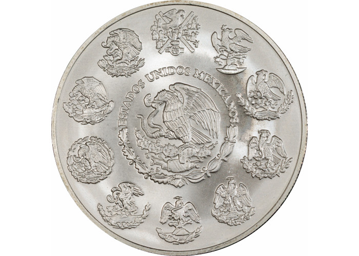 Mexico 2 onza 1996 Mo, PCGS MS67, "Silver Bullion Coinage "Libertad"