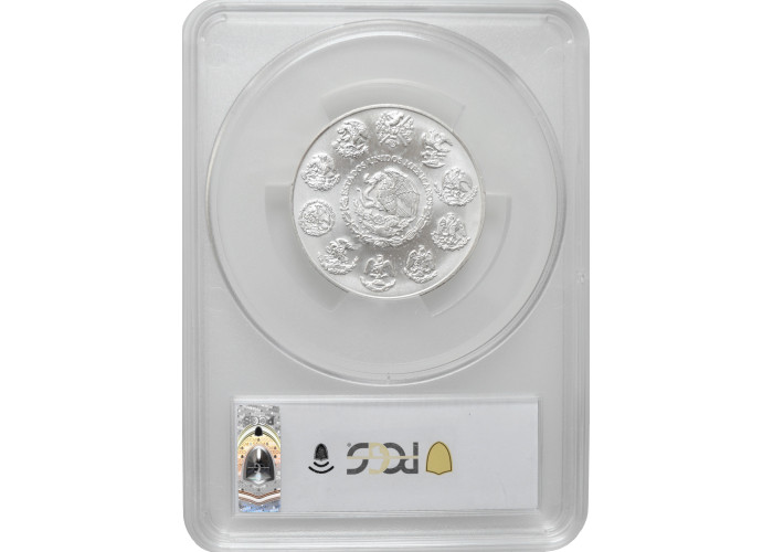 Mexico 2 onza 1997 Mo, PCGS MS67, "Silver Bullion Coinage "Libertad"