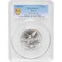 Mexico 2 onza 1998 Mo, PCGS MS67, "Silver Bullion Coinage "Libertad"