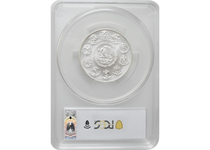 Mexico 2 onza 1999 Mo, PCGS MS69, "Silver Bullion Coinage "Libertad" Top Pop