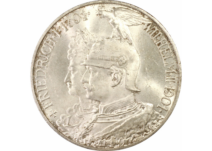 Prussia 5 mark 1901 A, PCGS MS64+, "200th Anniversary - Kingdom of Prussia"