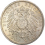 Bavaria 5 mark 1898 D, PCGS MS64, "King Otto I (1886 - 1913)" silver coin