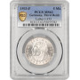 Germany - Third Reich 5 reichsmark 1933 F, PCGS MS63, "450th Ann. Martin Luther"