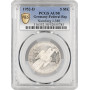 Germany - FRG 5 mark 1952 D, PCGS AU58, "100th Anniversary - Nurnberg Museum"