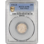 British East Africa 25 cents 1910 H, PCGS AU58, "King Edward VII (1902 - 1910)"